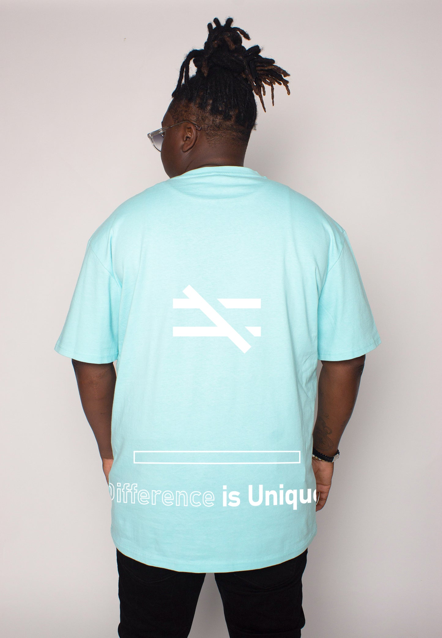 Tee-shirt - Difference is Unique - Bleu Berry