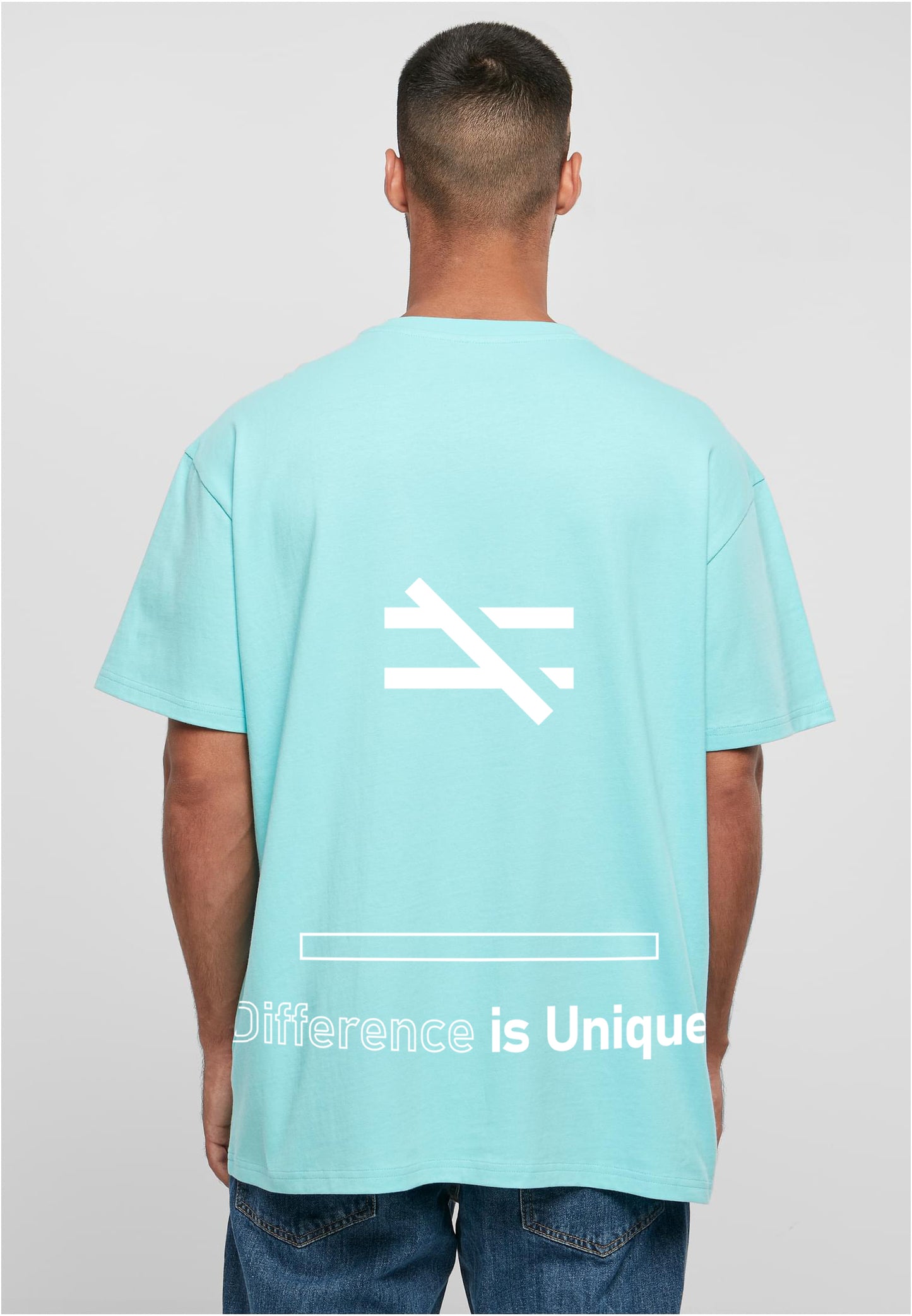 Tee-shirt - Difference is Unique - Bleu Berry