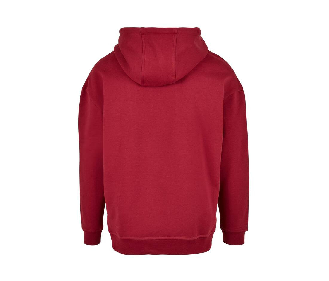 BASIC OVERSIZE HOODY - Burgundy