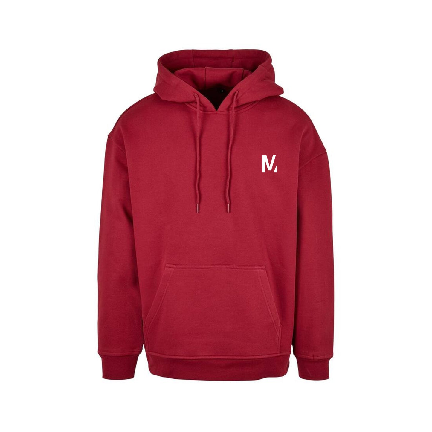 BASIC OVERSIZE HOODY - Burgundy