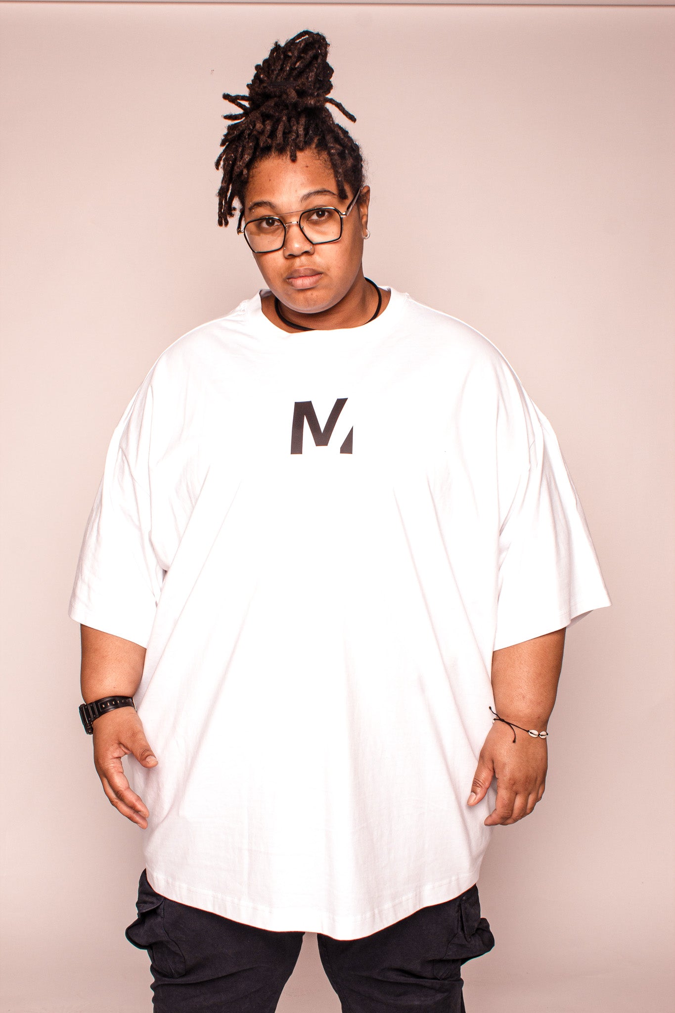 Huge tee - Blanc