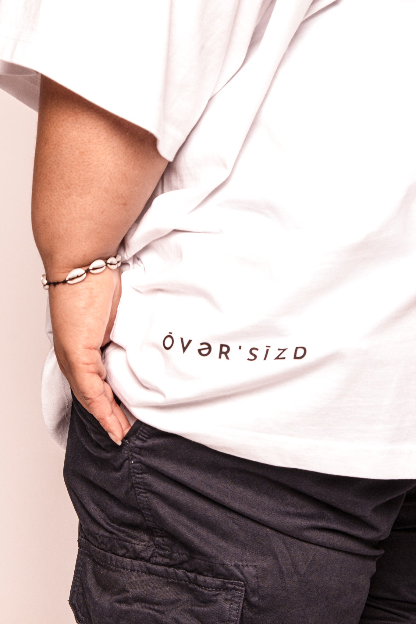 Huge tee - Blanc