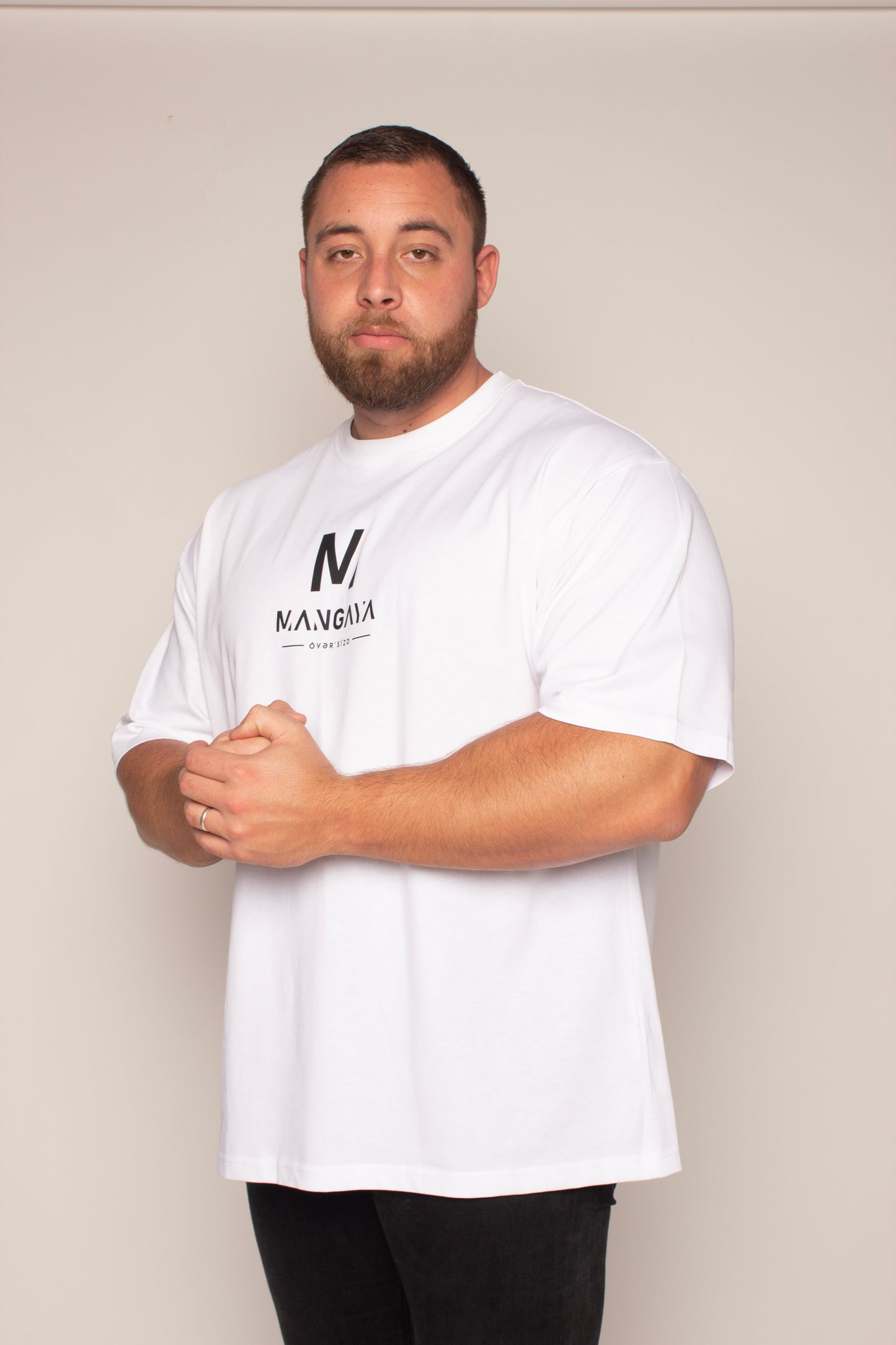 T-shirt Oversized Premuim - Blanc - 240 g/m2