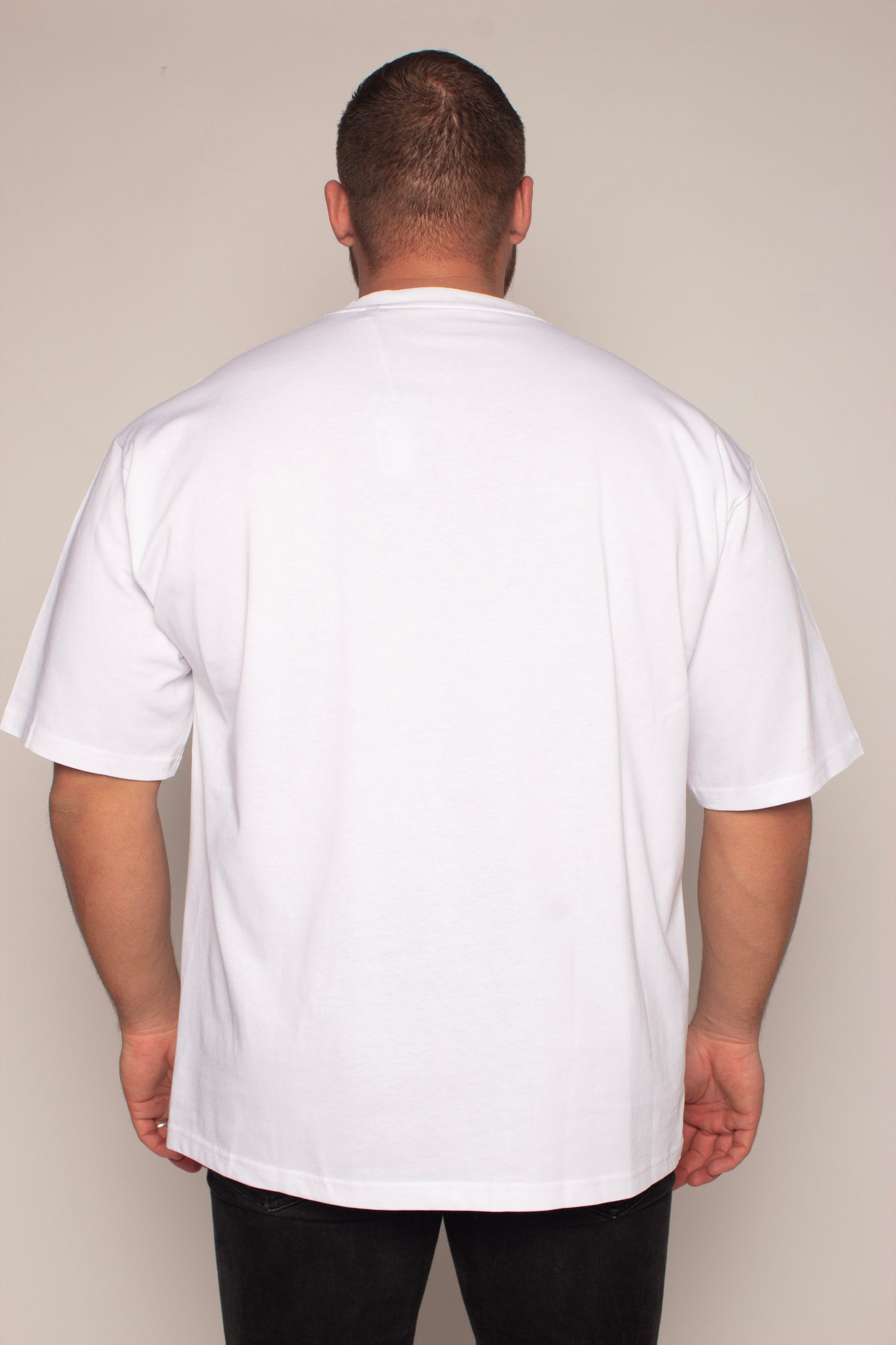 T-shirt Oversized Premuim - Blanc - 240 g/m2