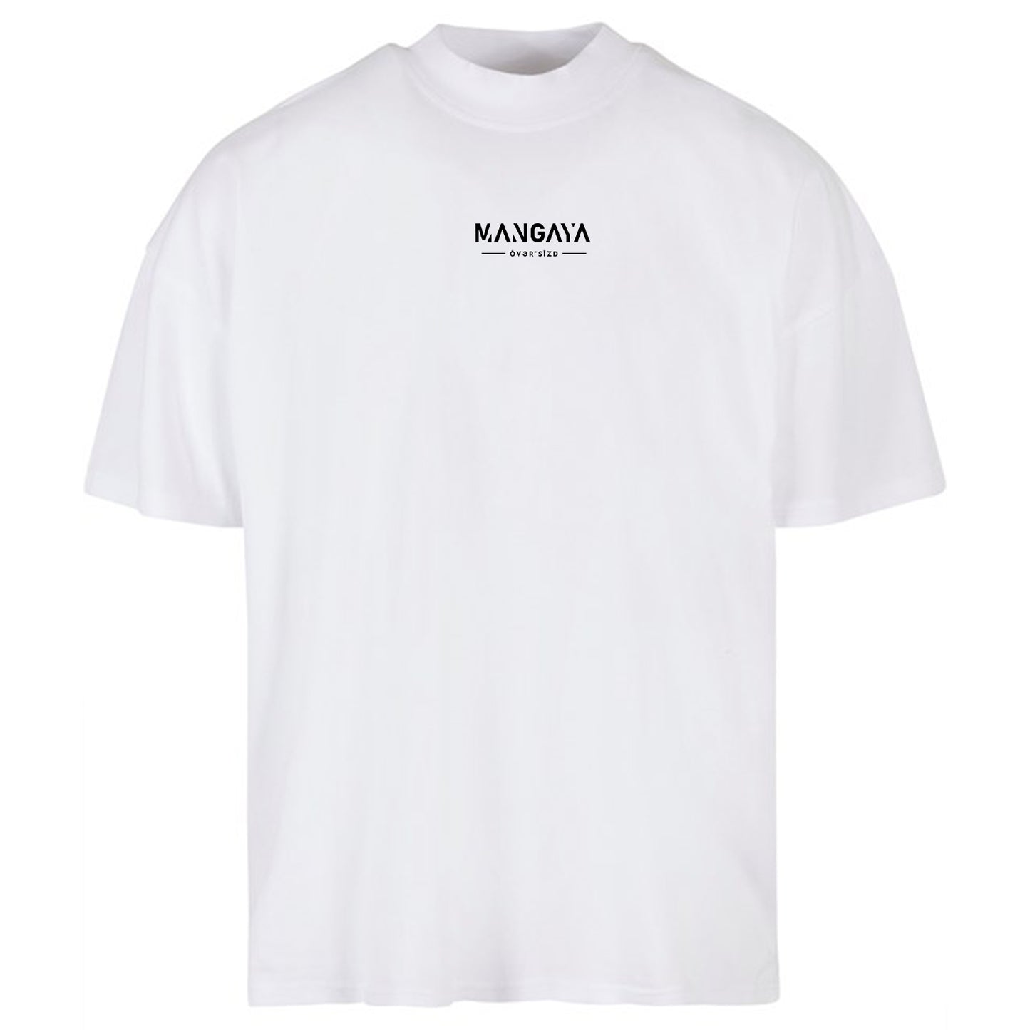 Joker : Tee-shirt oversize à col montant - Blanc