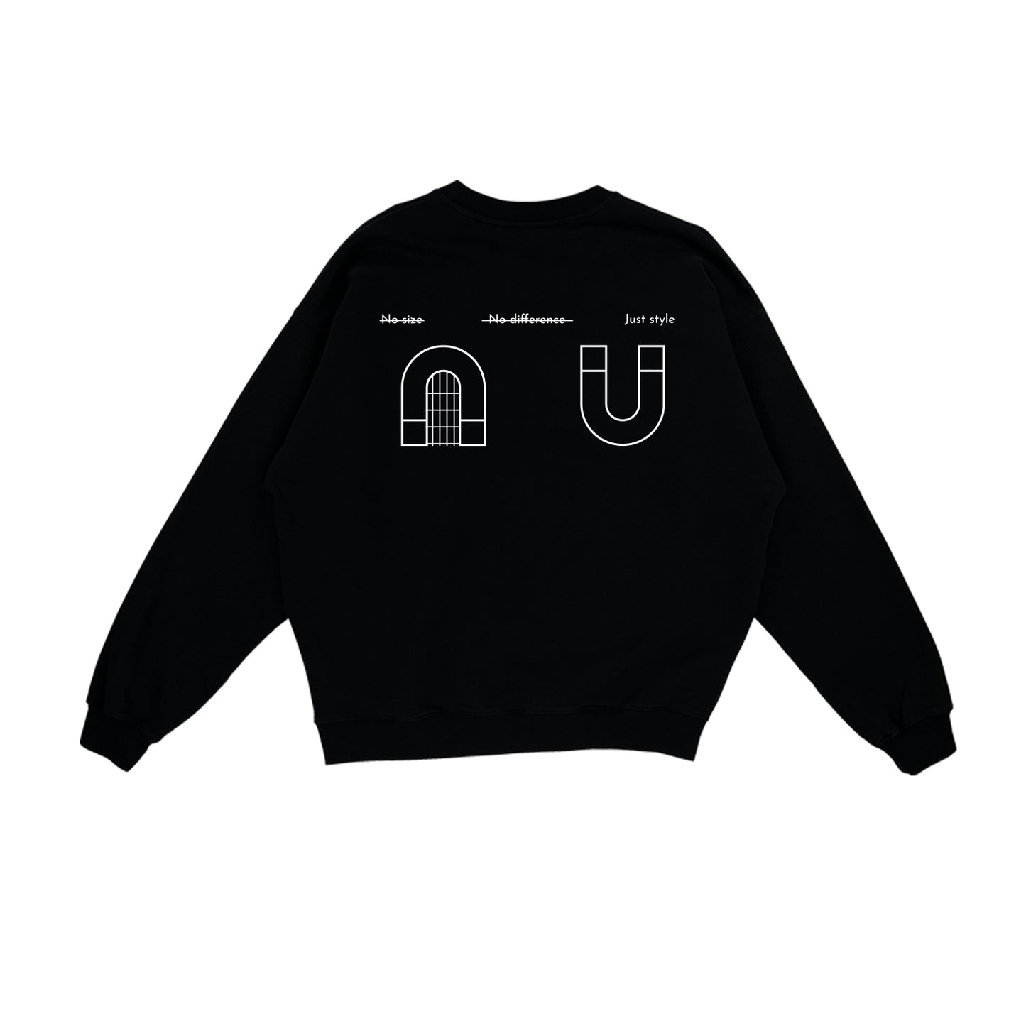 CREWNECK LUXURY - Noir