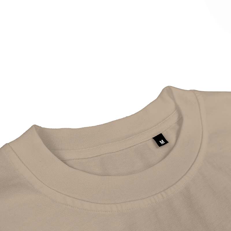 T-shirt Oversized Premuim - Sweet Beige - 240 g/m2