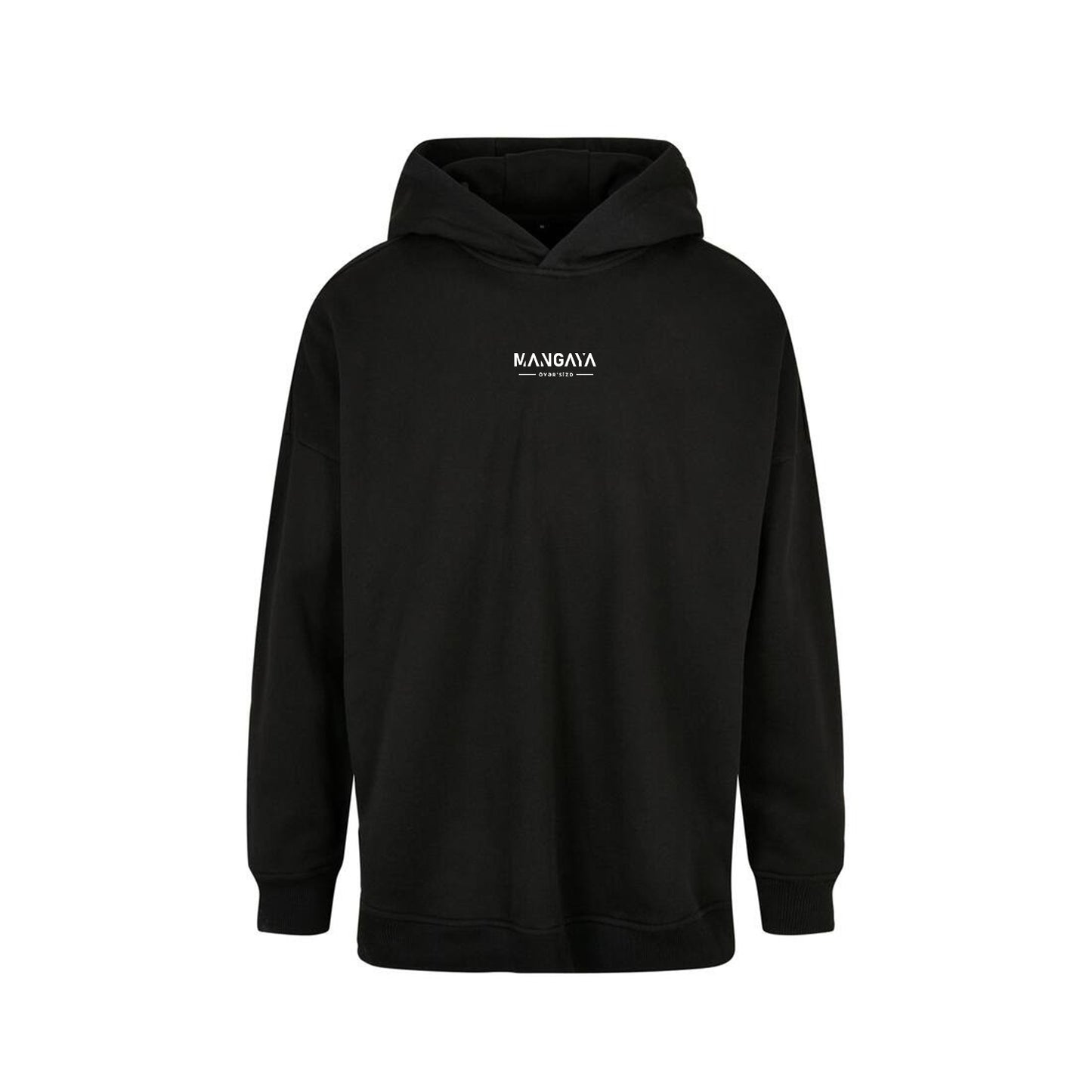 Hoody Oversize long - Noir - 300 g/m2