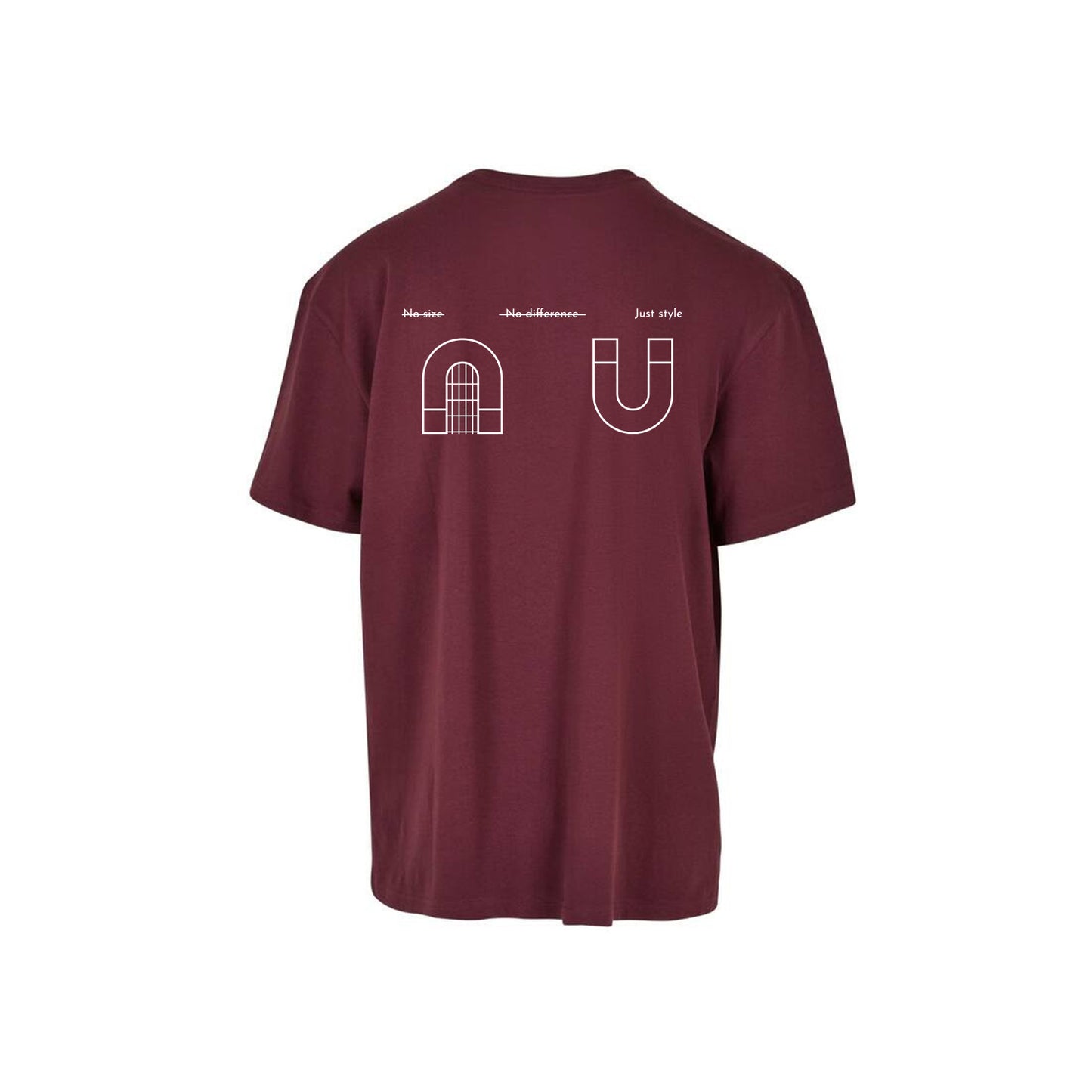 Heavy Oversize Tee HF - Cherry