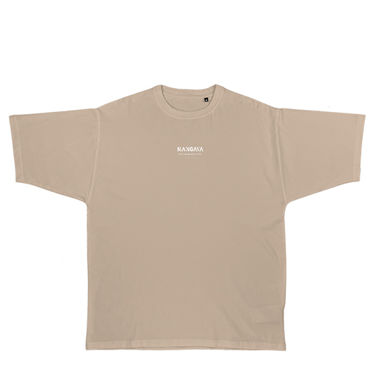 T-shirt Oversized Premuim - Sweet Beige - 240 g/m2