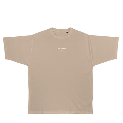 T-shirt Oversized Premuim - Sweet Beige - 240 g/m2