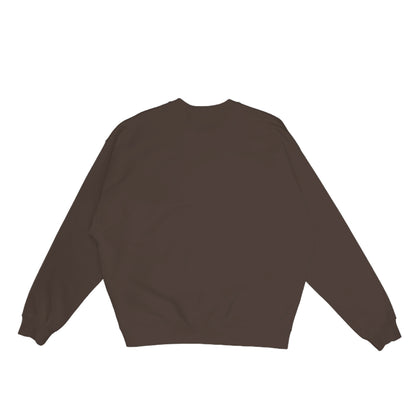 CREWNECK LUXURY - Chocolat