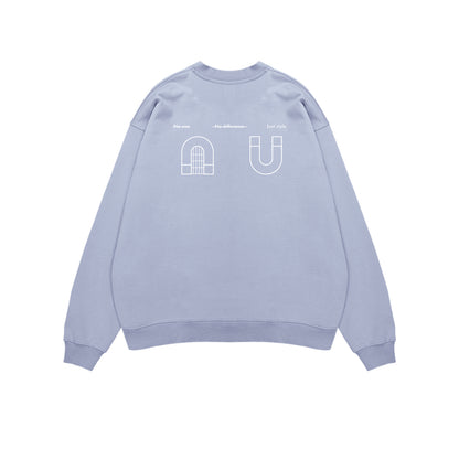 CREWNECK LUXURY- Bleu pâle