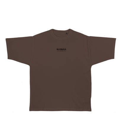 Tee-shirt luxury Oversize - Chocolat